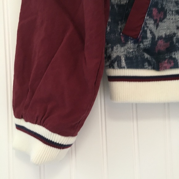 Free People Varsity of Dreams Bomber Jacket NWT - Picture 4 of 9